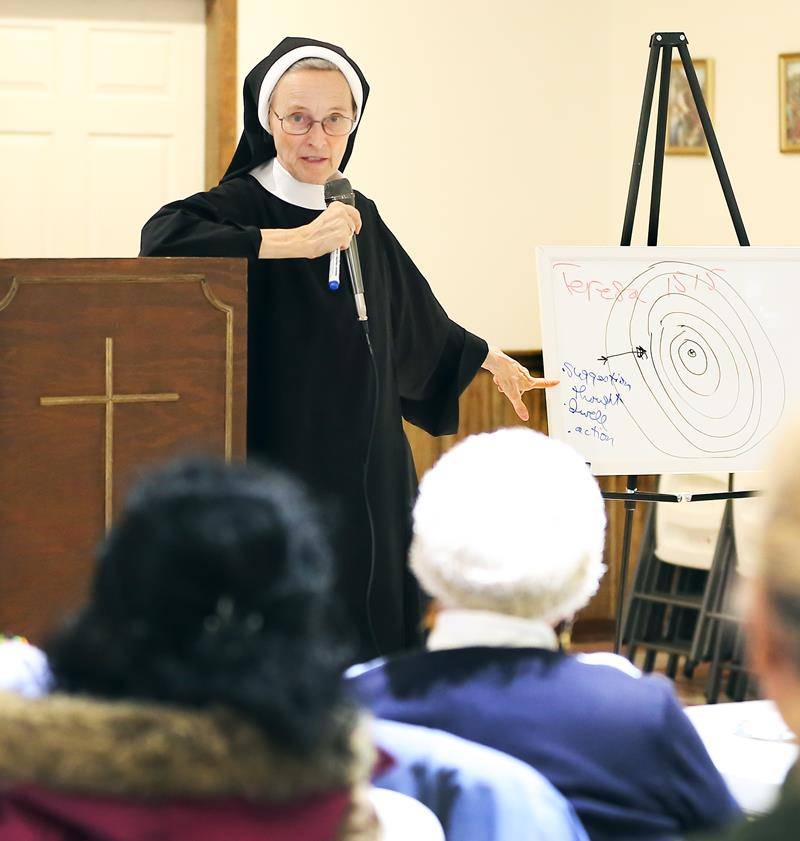 The Ladies Guild of Immaculate Conception Church in Forest City sponsored an Advent Day of Reflection Nov. 23. (Photo provided by Giuliana Riley)