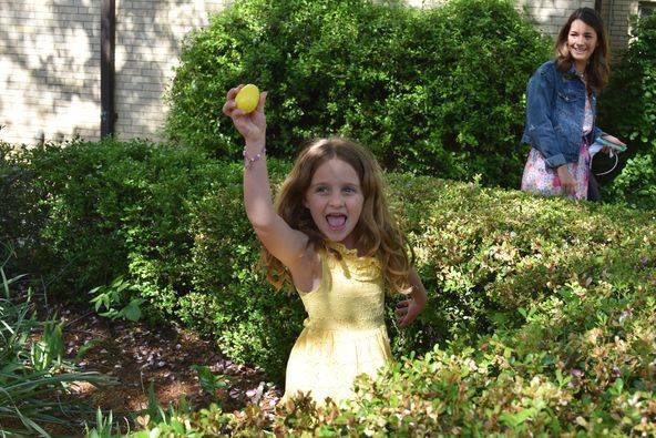 St Patrick Cathedral's Easter egg hunt returns. (Photo by James Sarkis))