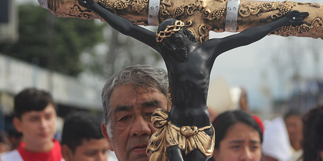 Guatemaltecos celebraron al Señor de Esquipulas