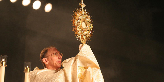 Bishop Jugis brings celebration of the Eucharist to diocese