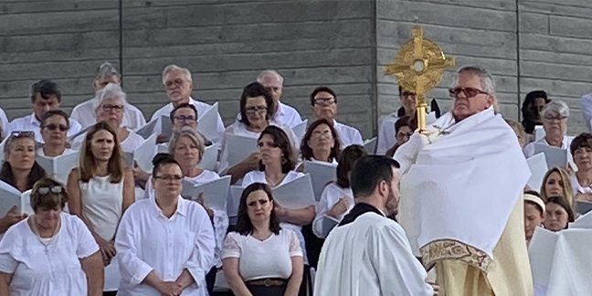 Corpus Christi Mass with Bishop Martin