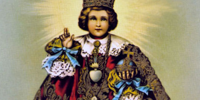 Pray the Holy Infant of Prague nine-day novena, Dec. 16-24