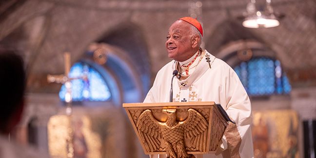 Cardinal McElroy chosen to succeed Cardinal Gregory in Washington